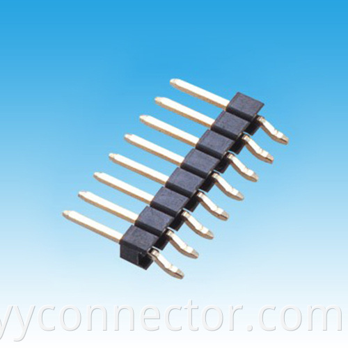 2.54mm Single Row H-SMT Single/Dual Base Pin Header